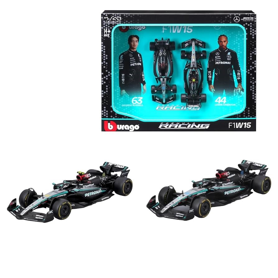 Modellino F1 Minichamps 1/18 Mercedes-AMG Petronas W10 German GP 2019 44 L Hamilton