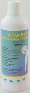 Vitamín E v kľučkovať oleji sol.auv 500ml - VÝPREDAJ