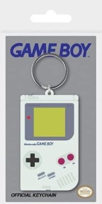 Kľúčenka gumová Nintendo - Gameboy - VÝPREDAJ