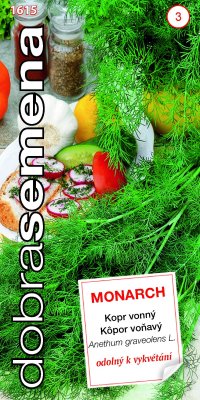 Dobrá semená Kôpor voňavý - Monarch 4g - VÝPREDAJ