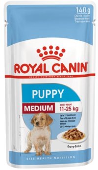 Royal Canin - Canine kaps. Medium Puppy 140 g - VÝPREDAJ