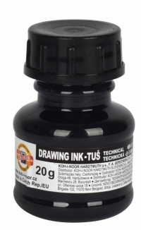 Koh-i-noor tuš technická 20g čierna - VÝPREDAJ