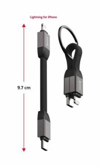 SWISSTEN 71551030 USB C/Lightning 9,7CM - VÝPREDAJ