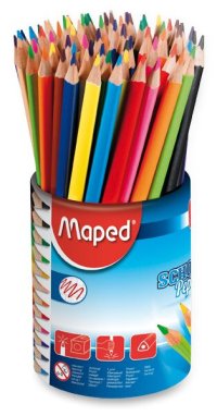 Pastelky Maped Color'Peps 72 kusov (6 x 12 farieb) v dóze - VÝPREDAJ