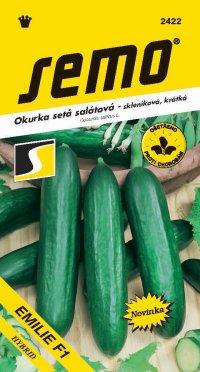 Semo Uhorka šalátová do skleníka - Emilie F1 kr 10s - VÝPREDAJ