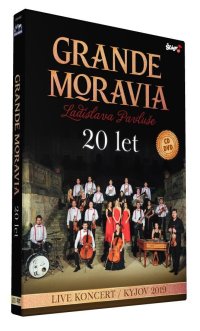 Grande Moravia 20 rokov - CD + DVD - VÝPREDAJ