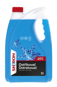 SHERON Zimný ostrekovač -20 °C 5 lt - VÝPREDAJ