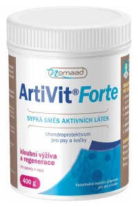 Vitar veterinae Artivit Forte prášok 400 g - VÝPREDAJ