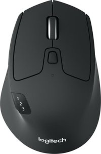 Logitech M720 Triathlon, optická myš, bezdrôtová, 8 tlačidiel, 1000dpi - čierna - VÝPREDAJ