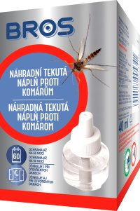 Náplň BROS do odparovača proti komárom - VÝPREDAJ