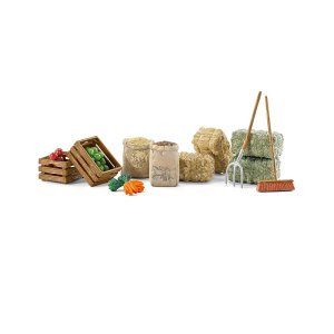 SCHLEICH Farm World® 42105 Sada na kŕmenie zvieratiek - VÝPREDAJ