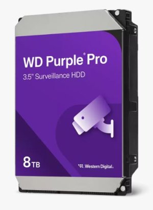 HDD 8TB WD8002PURP Purple Pro 256MB SATAIII - VÝPREDAJ
