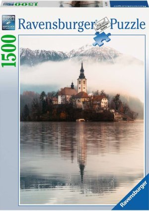 RAVENSBURGER Puzzle Kostol na jazere Bled 1500 dielikov - VÝPREDAJ