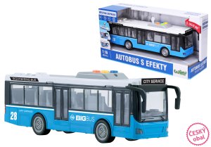 Autobus s efektmi 29 cm - český obal - mix variantov či farieb - VÝPREDAJ
