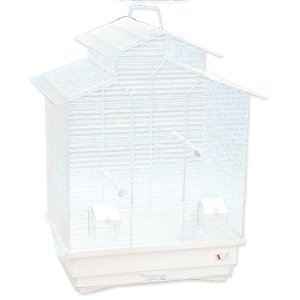 Klietka Bird Jewel Ela 50,5x38,5x63,5cm biela - VÝPREDAJ