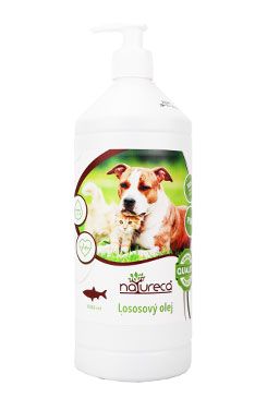 NATURECA Lososový olej 100% 1000ml - VÝPREDAJ