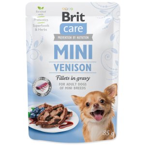 Kapsička Brit Care Mini zverina, filety v omáčke 85g - VÝPREDAJ