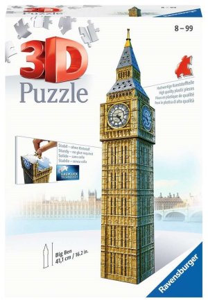 RAVENSBURGER 3D puzzle Big Ben, Londýn 216 dielikov - VÝPREDAJ