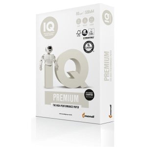 Papier IQ Premium, A4, 80g/m2, 500 listov - VÝPREDAJ