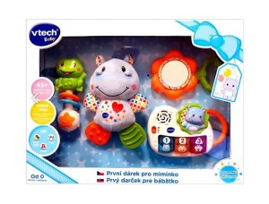 Vtech Prvý darček pre bábätko (CZ) - modrý - VÝPREDAJ