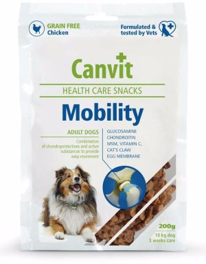 Canvit SNACKS Dog Mobility 200 g - VÝPREDAJ