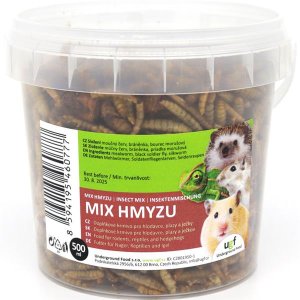 Hmyz sušený mix UGF 500ml/80g - VÝPREDAJ