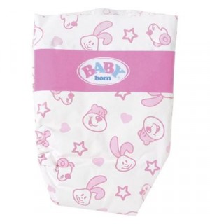 BABY born Plienky 5 ks - VÝPREDAJ