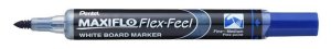 Popisovač na biele tabule Pentel Maxiflo Flex-Feel - modrý - VÝPREDAJ