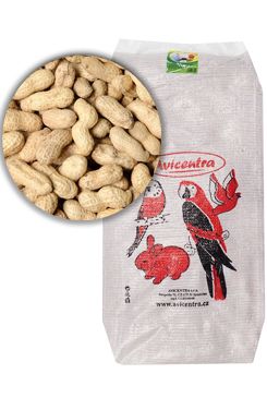 Avicentra arašidy v škrupine 10kg - VÝPREDAJ