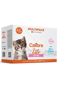 Calibra Cat Life vrecko Kitten Multipack 12x85g - VÝPREDAJ