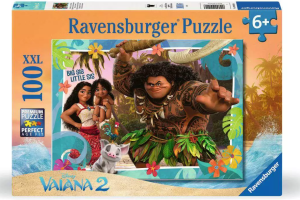 RAVENSBURGER Puzzle Disney: Odvážna Vaiana XXL 100 dielikov - VÝPREDAJ