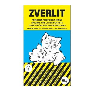 Zverlit modrý jemná Podestýlka mačka 6kg - VÝPREDAJ