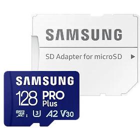 SAMSUNG MicroSDHC 128GB PRO Plus+ SD adp - VÝPREDAJ