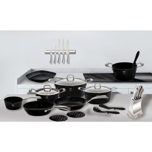 Dóza na potraviny sada 3 ks Royal Black Collection BH-6296 - VÝPREDAJ