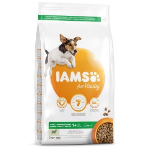 Krmivo IAMS Dog Adult Small & Medium Lamb 3kg - VÝPREDAJ