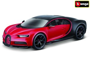 Bburago 1:32 Bugatti Chiron Šport Red - VÝPREDAJ