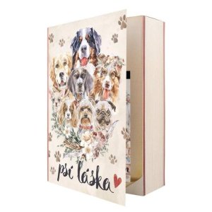 Darčeková sada malá kniha - Psie láska (sprchový gél, šampón) - VÝPREDAJ
