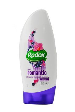 Radox sprchový gél dámsky Feel Romantic krémový 250ml - VÝPREDAJ