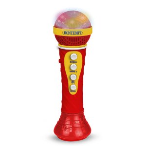 Bontempi Mikrofón Voice Sing-a-Long červený - VÝPREDAJ