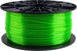 Filament PM tlačová struna/filament 1,75 PETG transparentná zelená, 1 kg - VÝPREDAJ