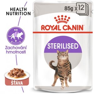 Royal Canin Sterilised vrecko, šťava 85g - VÝPREDAJ