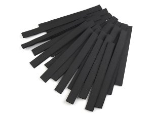 Suchý zips háčik + plyš strihaný šírka 20 mm - čierna (25 pár) - VÝPREDAJ