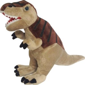 Tyrannossurus Rex plyšák 30 cm hnedý - VÝPREDAJ