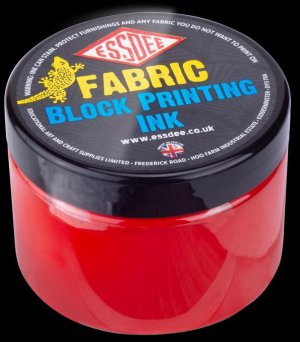 ESSDEE Farba na linoryt textilný 150 ml - Red - VÝPREDAJ