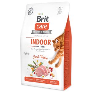 Krmivo Brit Care Cat Grain-Free Indoor Anti-stress 2kg - VÝPREDAJ