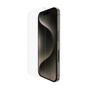 Belkin SCREENFORCE™ UltraGlass2 Anti-Microbial ochranné sklo pre iPhone 15 Pro - VÝPREDAJ