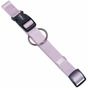 Obojok nylon classic 1x20-35cm Nobby sv.fial - VÝPREDAJ