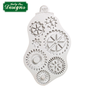Silikónová formička ozubené kolieska Distressed Cogs - Katy Sue - VÝPREDAJ