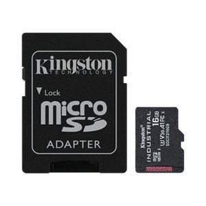 Kingston Industrial/micro SDHC/16GB/UHS-I U3 / Class 10/+ Adaptér - VÝPREDAJ