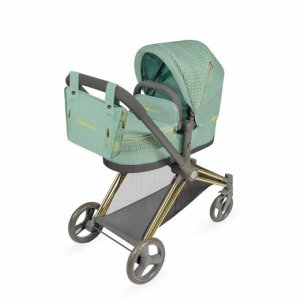 DeCuevas 81773 Skladací kočík pre bábiky 3 v 1 s taškou Capriccio 2025 - 73 cm - VÝPREDAJ
